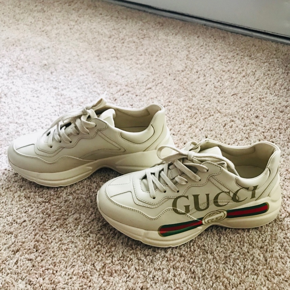 Not for sale. Gucci Women’s Python Sneakers 37 I